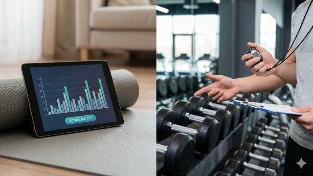 E-book czy trener personalny na żywo? Co wybrać na start przygody z siłownią? Szczere porównanie.