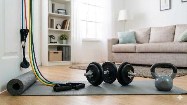 Domowa siłownia w bloku w Częstochowie. Jaki sprzęt kupić na początek do 500 zł?